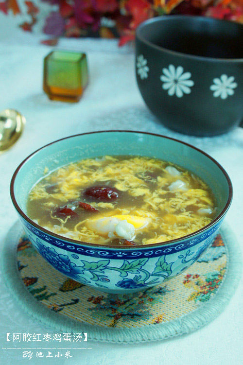 阿胶红枣鸡蛋汤的做法