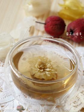 菊花山楂茶的做法