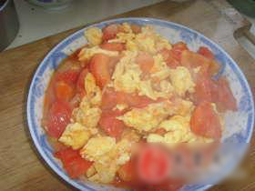 鸡蛋炒西红柿的做法